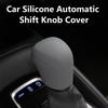 Silicone Car Shift Knob Cover Anti-Slip Design Silicone Shift Knob Collars Auto Knob Protector For Toyota C-HR Camry Corolla