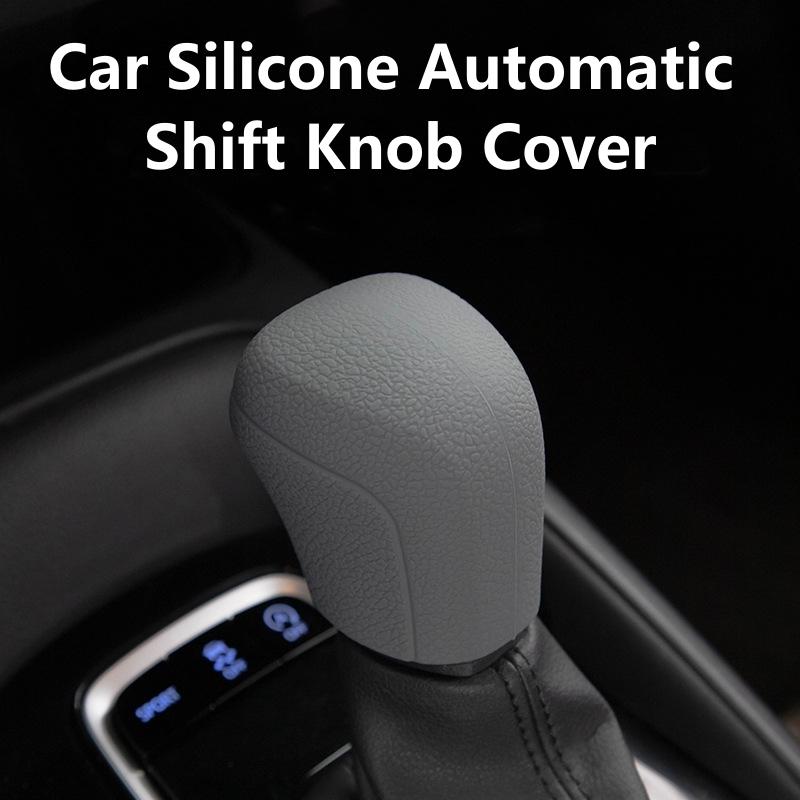 Silikon Auto Schaltknauf Abdeckung Anti-Rutsch Design Silikon Schaltknauf Manschetten Auto Knaufschutz Für Toyota C-HR Camry Corolla