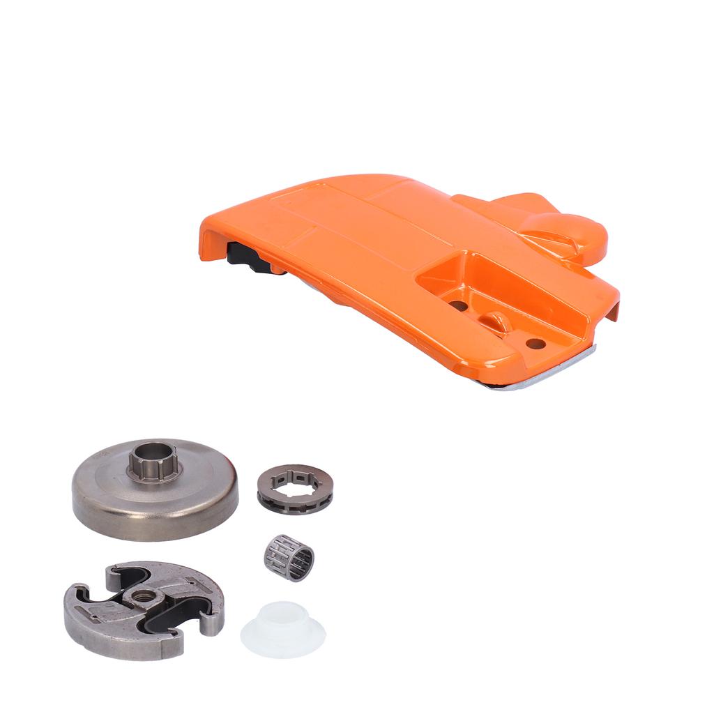 Chain Sprocket Clutch Cover Kit Fit for Husqvarna 353 351 350 346XP 345 Chainsaw
