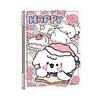 Puppy Paradise Cute Cartoon Loose-Leaf Notebook - Comfortable, Detachable, Ideal for Students