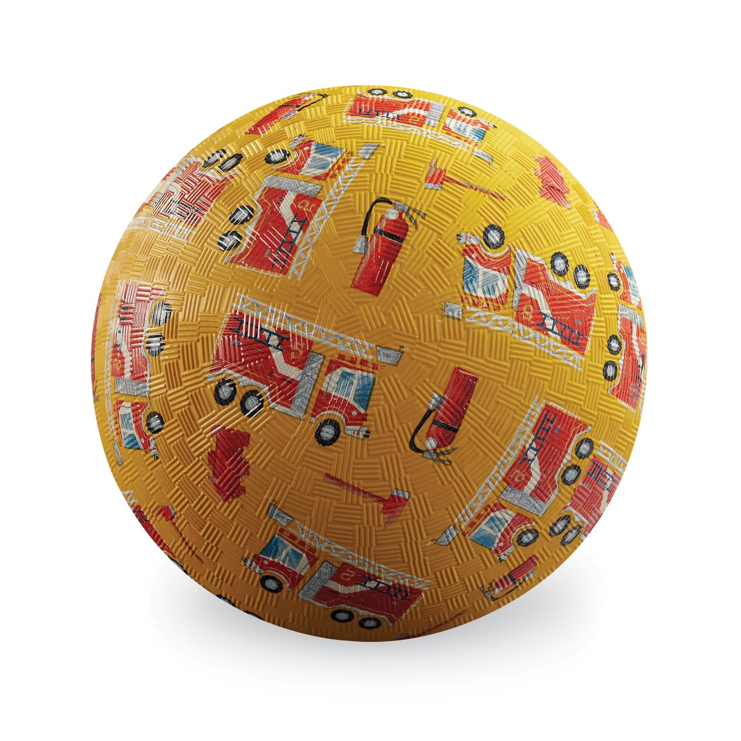 

Rubber ball 13cm Natural rubber Fire truck Colorful ball ball [Cherie Mimi-Crocodile Creek] Children s