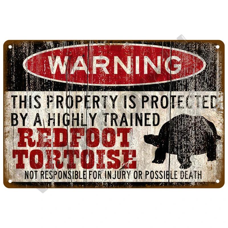 Warning Tin Sign Caution Metal Sign Plaques Kids And Pets At Play Slow Down For Street Lawn Neighborhoods Reflective Safety S