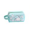 Head Pochacco Polka Dots Pu Travel Storage Bag For Cosmetics And Use Stationery