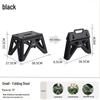 ZISIZ Portable Plastic Folding Stool