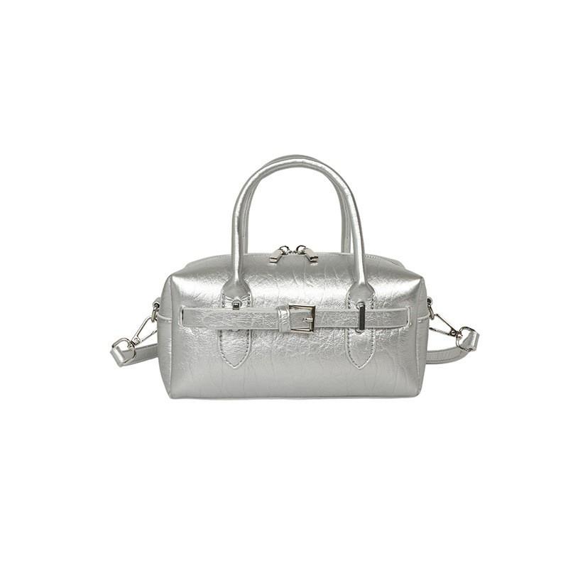 Stylish Minimalist Crossbody Bag Women Small Square PU Shoulder With Zip Phone Pocket