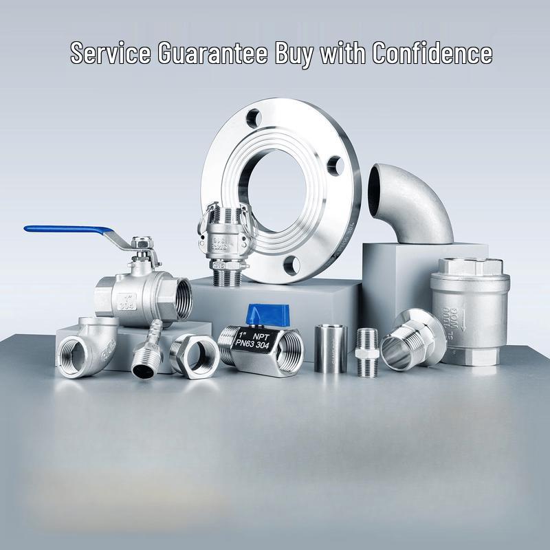 Yunduo 304 Stainless Steel Manual Flange Ball Valve