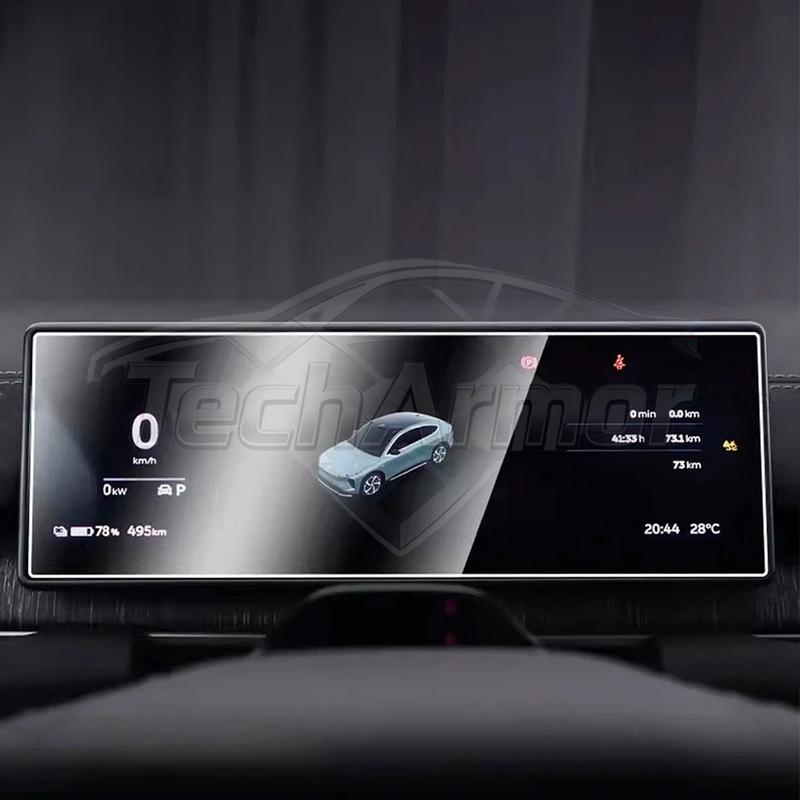 Car Tempered Glass Protective Film For NIO EL6 EL8 EC6 -24 Auto GPS Navigation Screen Protector Display Interior Accessories