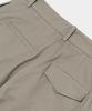 CARGOBROS FOR WOMAN Relaxed Cotton Twill Pants (Khaki)