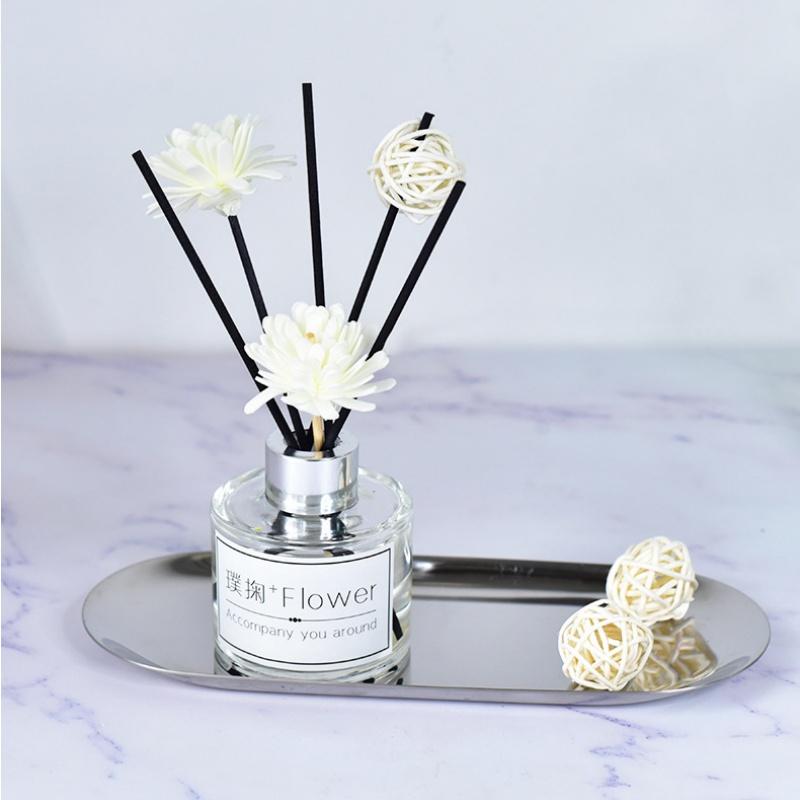 10/30/50pcs mix Reed Diffuser Rattan Stick Black Volatile Synthetic Fiber Sticks Aroma Fragrance for Home Fragrance