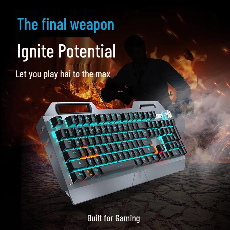 Forerunner TK900 Wired RGB Mechanical Gaming & Office Keyboard