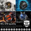 New Military Outdoor GPS Positioning SmartWatch Men Run RIDE Fitness GPS Tracer 10ATM/IP69 Compass HD call Sports Watch bracelet