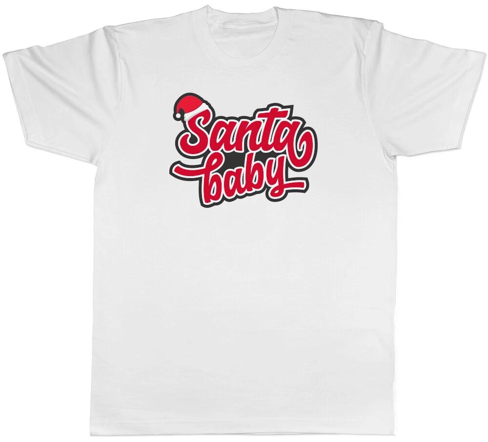 Santa Baby Christmas Mens T-Shirt XS