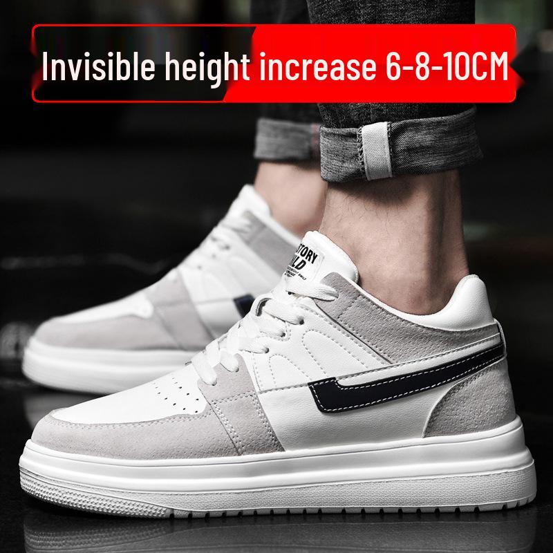 Men's 10CM Height Increasing Breathable Casual Sneakers