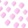 Purple Matte Macaron Nail Stickers and Press-On Tips Series