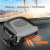 12v Car Heater Winter Automobile Warm Fan Vehicle Heater Hot And Cold Dual Use Defroster Windshield Defogger Demister 360° Rotation Mist Removal