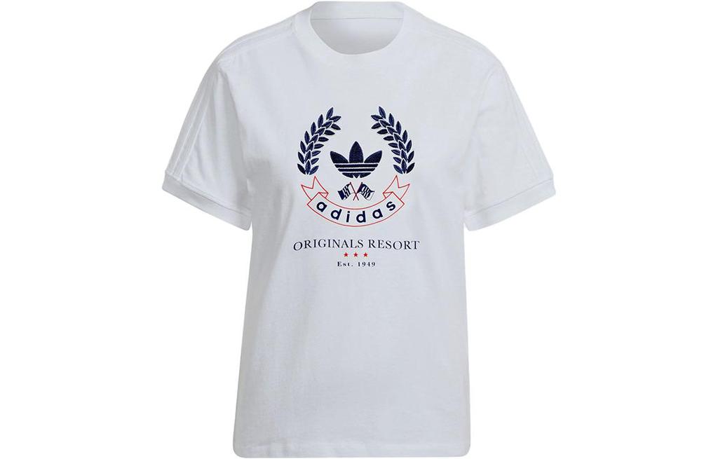 Women's T-Shirt Adidas Originals T Shirt Women's White