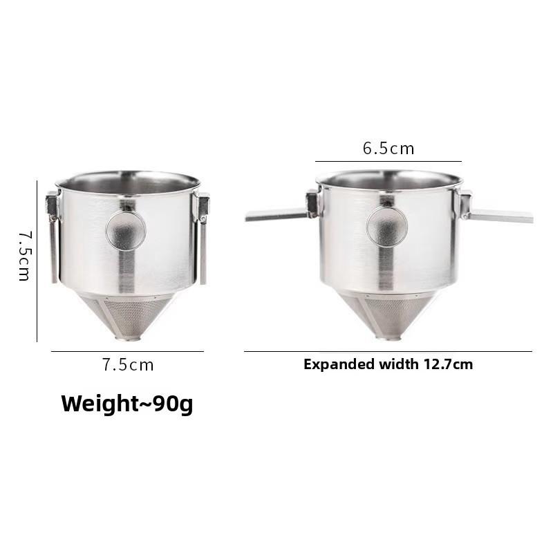 Coffee Dripper 304 Stainless Steel Mesh Reusable Pour Over Filter For Fresh Coffee