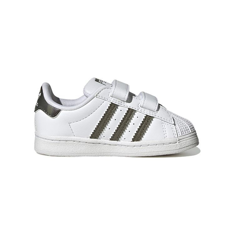adidas Superstar I White Camo Baby Sneakers Cloud-White Olive-Strata HQ4286