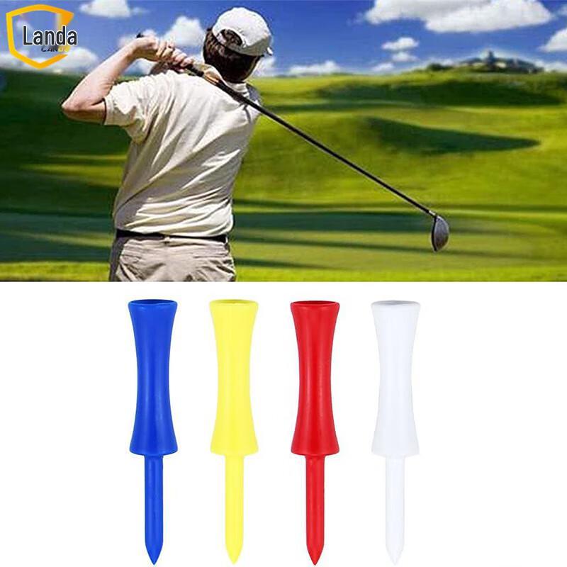 Landa 68mm Plastik Golf Tees - Gemischte Farben (100er-Packung)