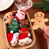 Christmas Plush Brooch: Cute Holiday Decoration Doll Badge for Gift Bags and DIY Projects