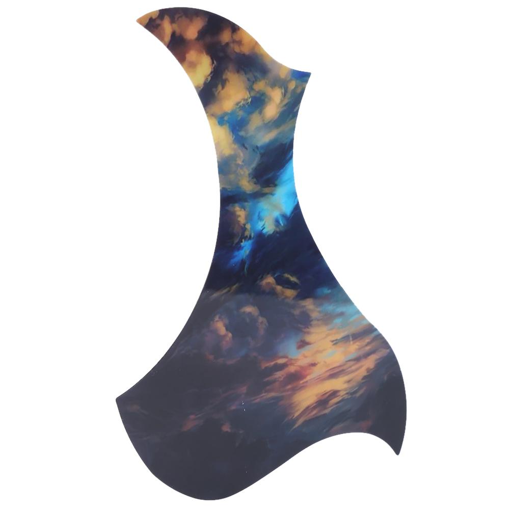 

Накладка для акустической гитары самоклеящаяся декоративная аксессуары для музыкальных инструментов(Плам Блоссом )