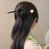 Elegant Retro Tassel Hairpin for Hanfu Updo - Women's Chinese Style Metal Hair Clip