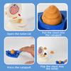 Two Person Interactive Catapult Throwing Toilet Bowl Battle Tabletop Coordination Parent-Child Game Catapult Toy