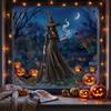Seasonal Party Accessories Halloween Ghost Glass Sticker, Cartoon Static Window Cling for Decorative Film Parties, Waterproof Decoration