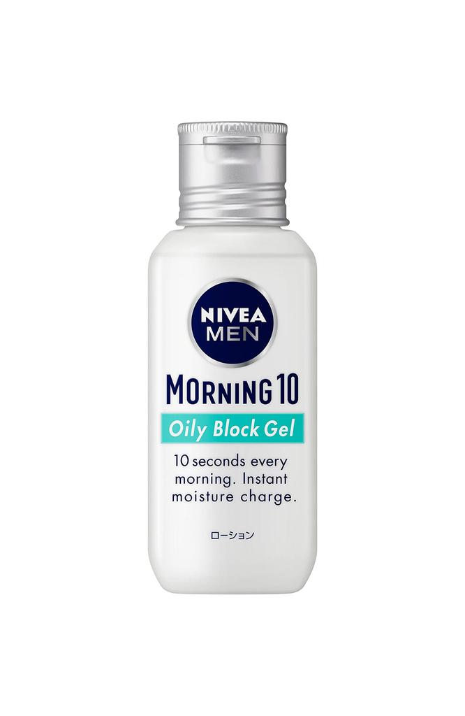 Nivea Men Morning 10 Oily Block Gel 100ml [All-in-One] [Prevents Shine] [Moisturizing] (x 1)
