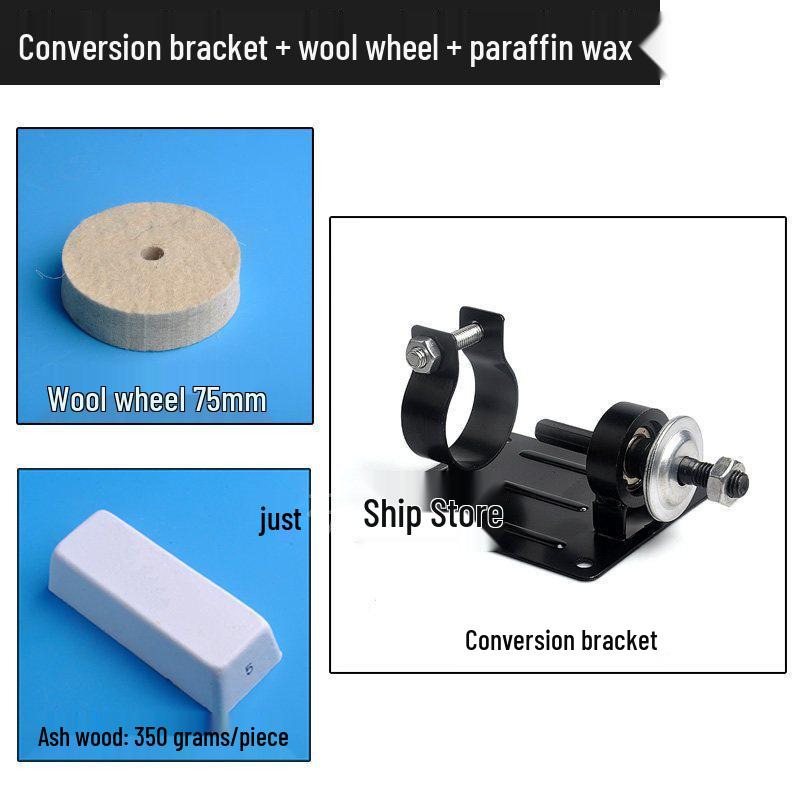 Electric Drill Wool Polishing Wheel for Bench Grinder and Metal Mirror Finishing