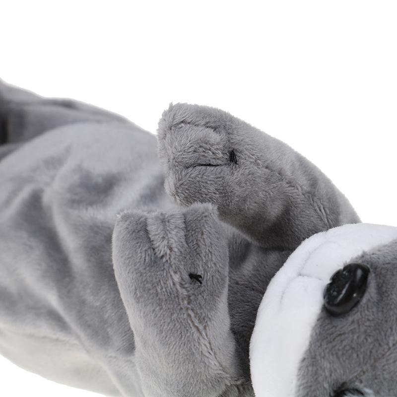 Cartoon Plush Pencil Case Plush Dog Pencil Bags For Kids Stationery Pencil Box