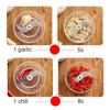 Electric Mini Garlic Chopper Electric Garlic Masher with USB Charging Food Slicer Processor