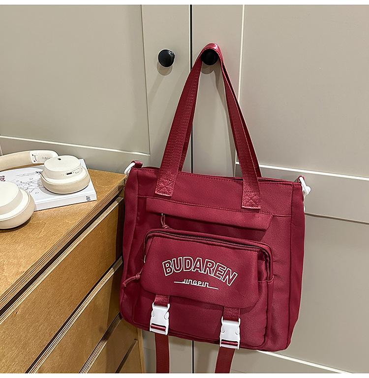 Schoolbag Korean version ins new high-value, fresh and sweet make-up bag, light travel and large-capacity backpack for junior high school students
