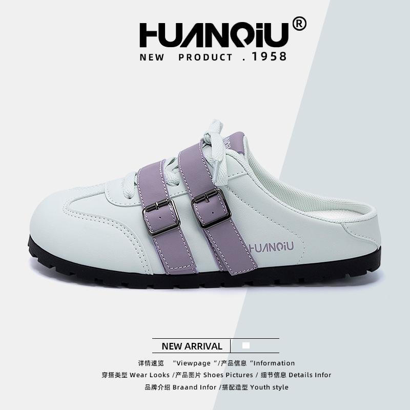 Global Baotou Half Slippers Women's Summer ZHQ3751 Wearing New Shoes Women's Super Popular German Training Shoes Lazy Shoes