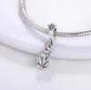 Copper Animal Series Dangle Rabbit Border Collie Parrot Schnauzer Bead Charms Fit Original Bangle Bracelet Jewelry