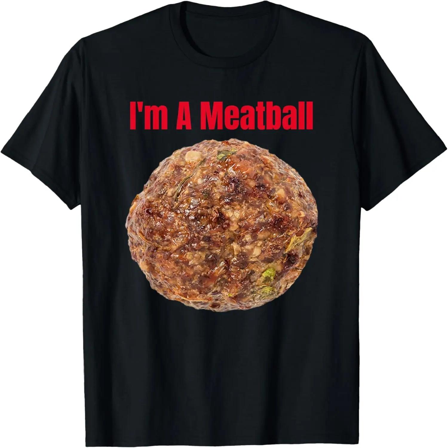 I m A Meatball Funny Lazy Simple Costume Halloween T-Shirt S
