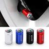 4Pcs Car Wheel Cover Tire Valve Caps Anti-theft Valve Stem Auto Accessories For Giulia Stelvio Giulietta 156 159 Mito