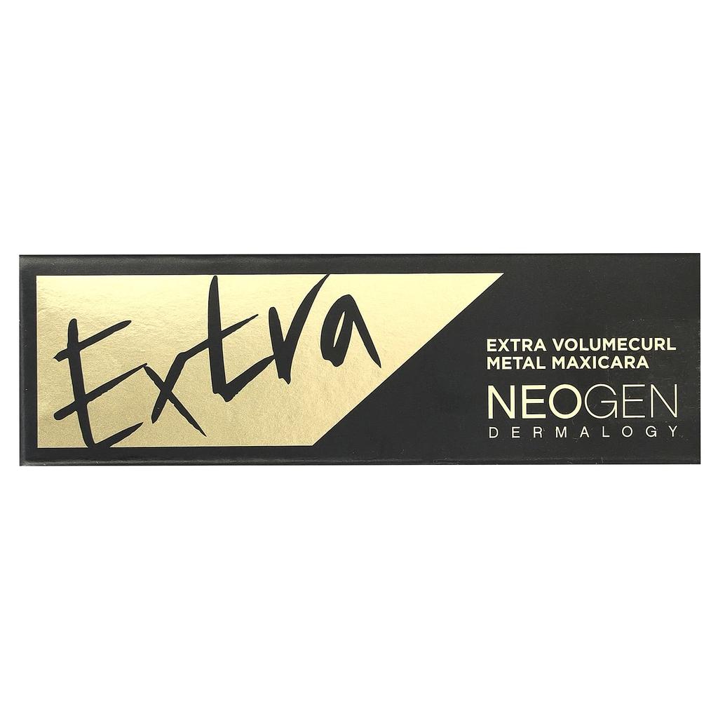 Extra Voluminous Metal Maxi Cara Refill, 01 Black, 4Ml(0.13Fl Oz)