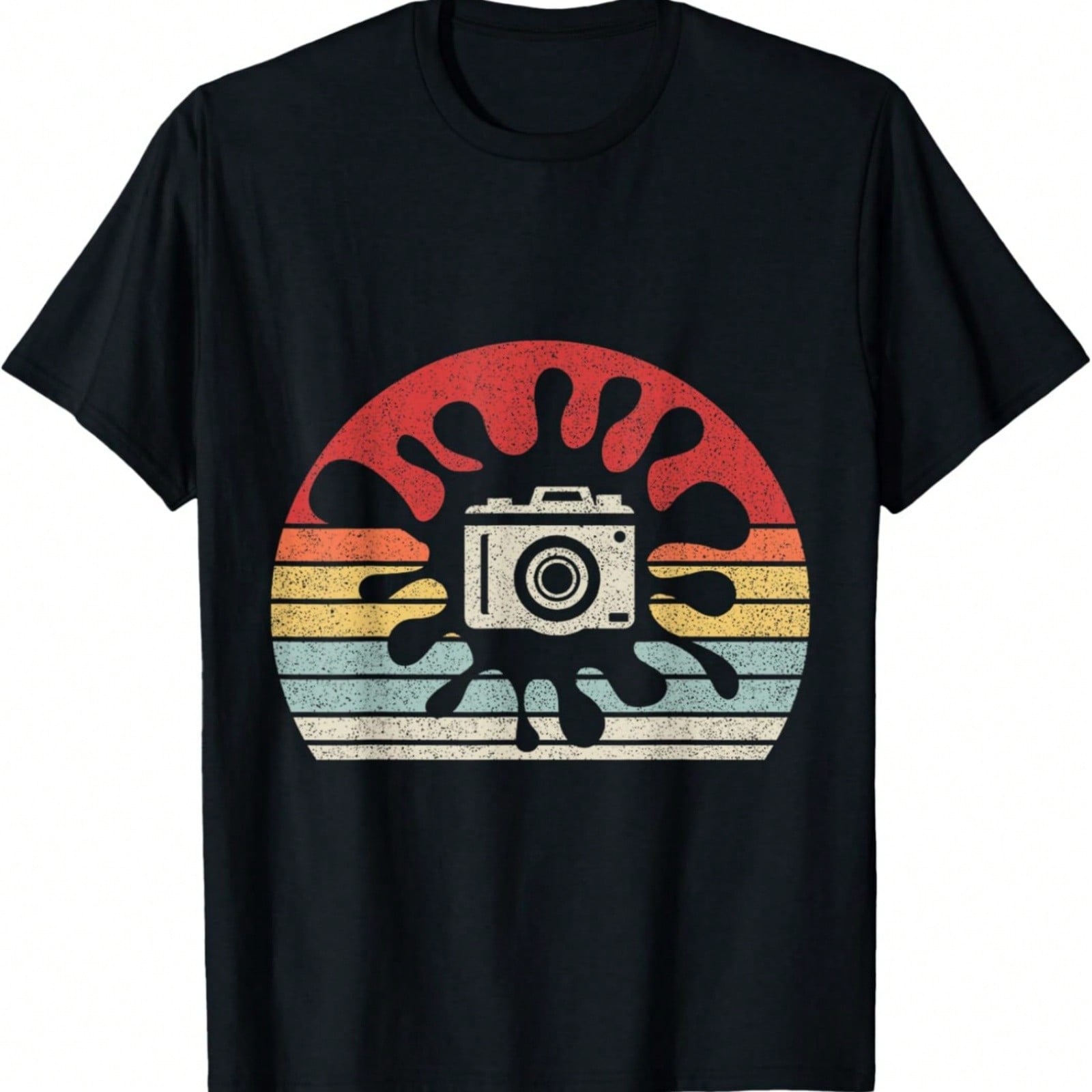 Retro Vintage Art Graphic The Great Wave Off Kanagawa Japan T-Shirt S разноцветный