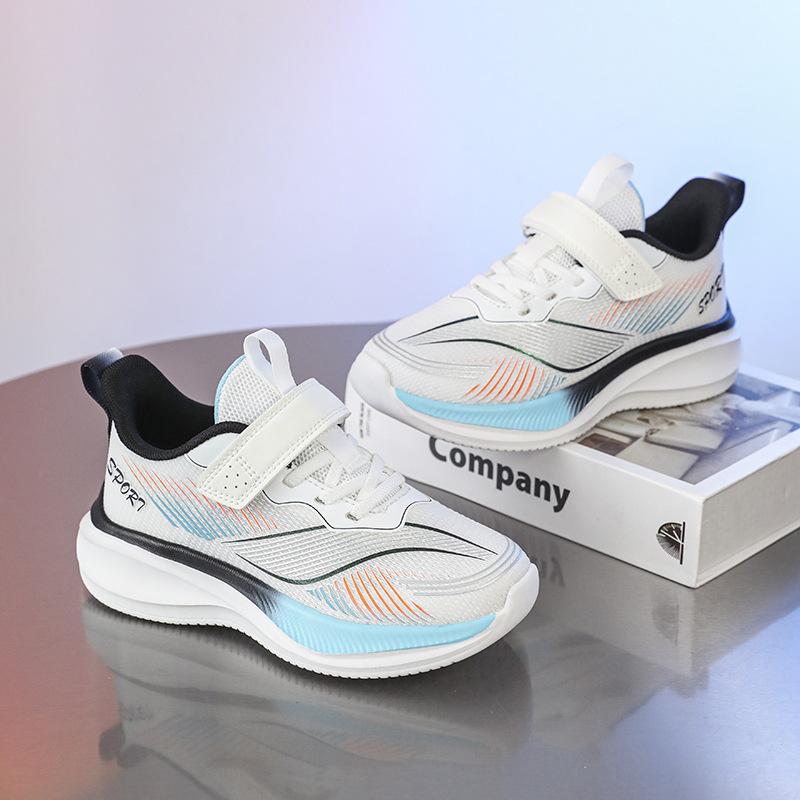 

Classmates Children s Sneakers Breathable Mesh Boys Shoes Spring Middle-aged and Older Children s Lightweight Soft-soled Professional Running Shoes 40