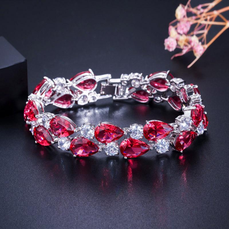 Mona Lisa European & American Style Zircon Bangle - Korean Fashion Hot Selling Jewelry