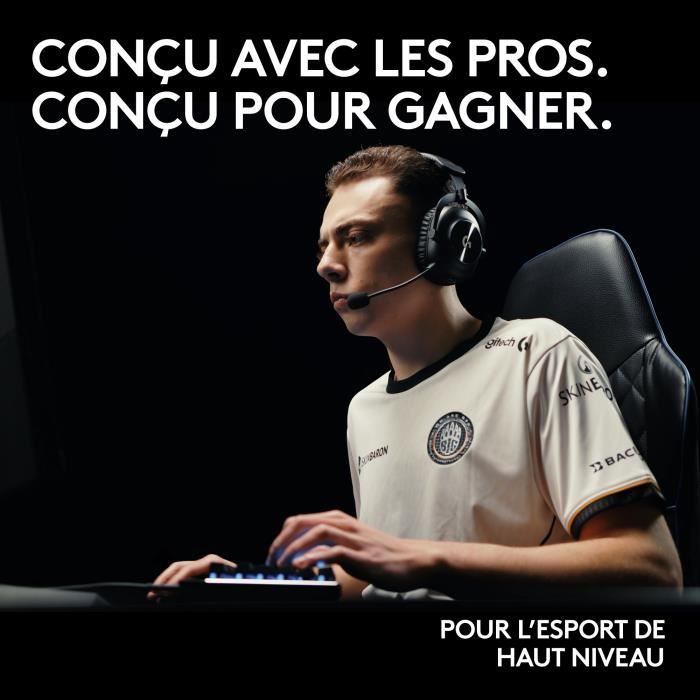 Gaming Headset - Wireless - Logitech G - Pro X 2 - Bluetooth - PS5, PS4, PC - White
