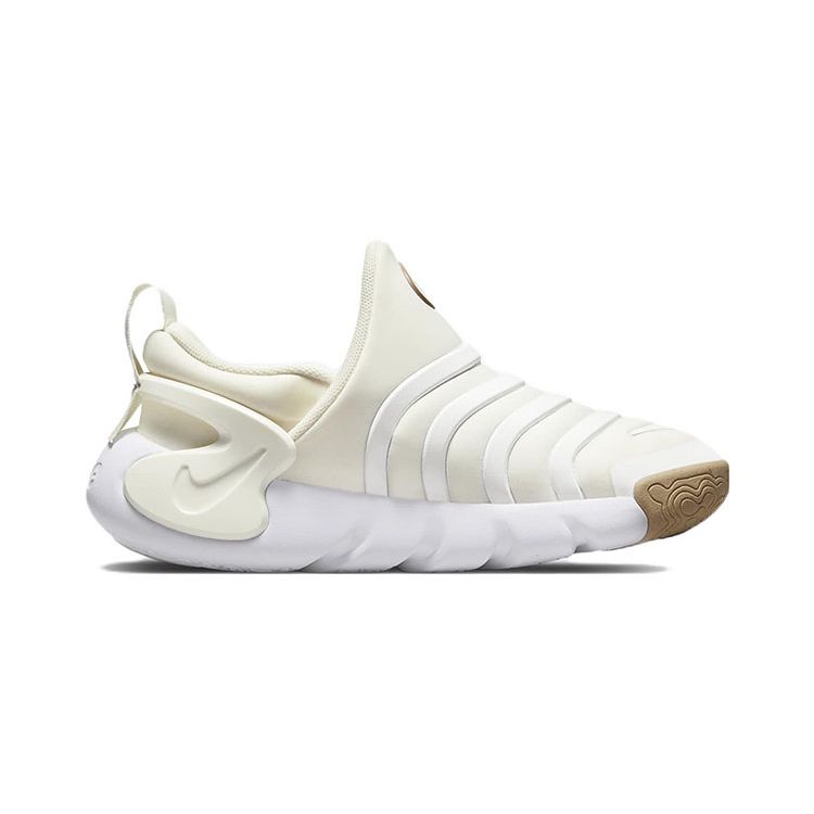 Nike Dynamo Go Se Fabric Caterpillar Low Top Sports Casual Shoes Kids Sneakers Off-White DV2967-100