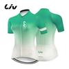 Conjunto de Jersey de Ciclismo de Manga Curta de Verão para Mulher Maillot MTB Ropa Ciclismo Roupa de Bicicleta Respirável Roupa de Ciclismo Bib