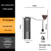 Stainless Steel Hand-Crank Coffee Grinder - Portable and In Stock