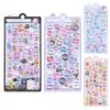 3D Stickers Cartoon Tiny Animals Sticker Mini Thick Puffy Decorative Stickers