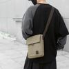 Men's Canvas Crossbody Bag Multifunctional Lightweight Shoulder Bag