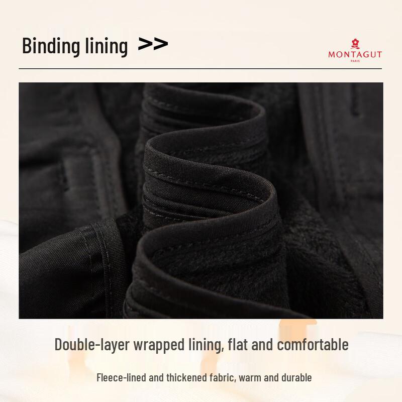 MONTAGUT Pánské teplé ležérní kalhoty s fleecovou podšívkou