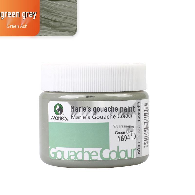 Mali Afwasbare Gouache Verf 100ml - Handgeschilderde Kleuren voor Kinderen en Studenten