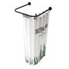 LIEI Punch-Free U-Shaped EVA Shower Curtain Set